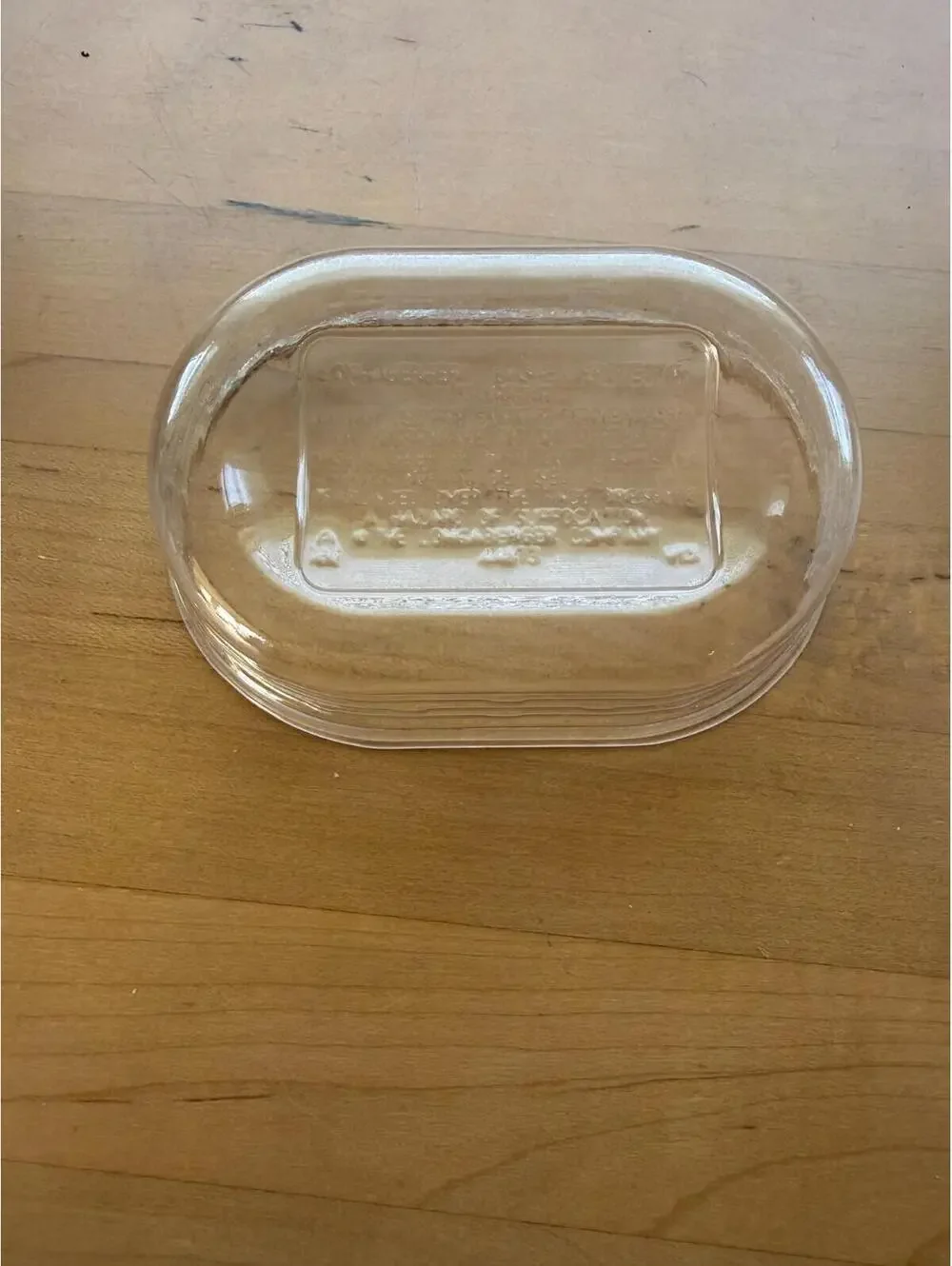 Longaberger Basket Clear Plastic Protector 4.75